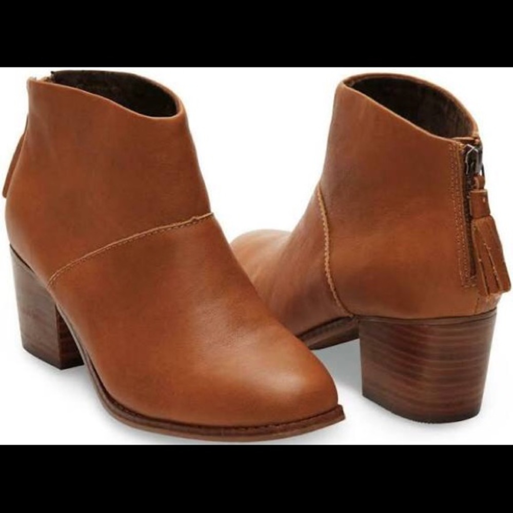 TOMS Leila leather boots